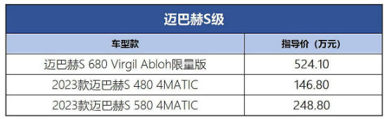 迈巴赫车的价格和图片，迈巴赫车多少钱一台4971